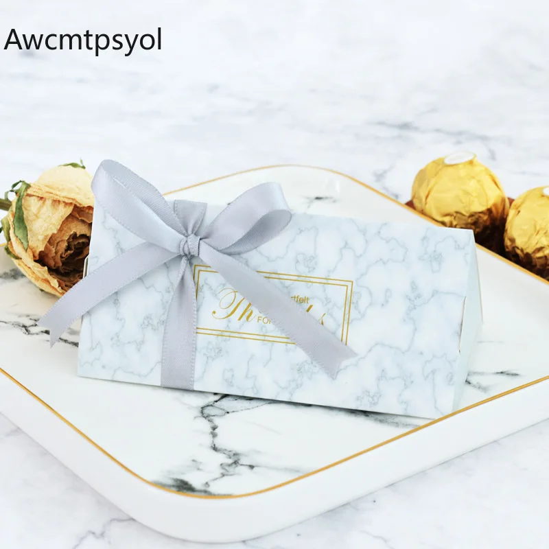 Новинка мраморные свадебные подарочные коробки для шоколада бумажная коробка