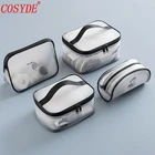 Cosyde матовая дорожная косметичка, прозрачная Водонепроницаемая женская маленькая косметичка, органайзер, чехол, модная дамская сумочка для туалетных принадлежностей