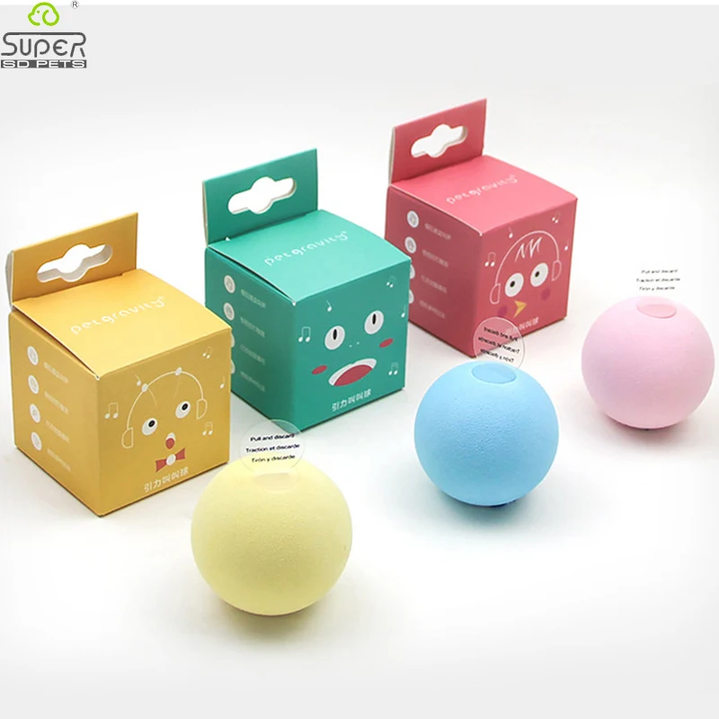 

3 Colors Cat Toys New Gravity Ball Smart Touch Sounding Ball Toys Interactive Pet Toys Squeak Toy Ball Pet Training Toy Supplies