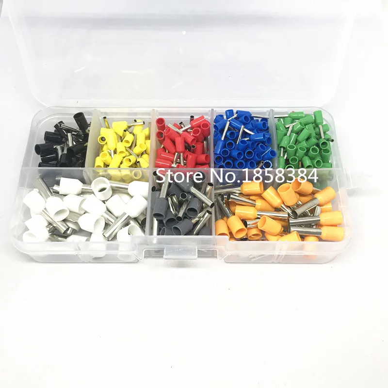 Бесплатная доставка 400 шт./компл. изолированная концевая клемма шнура набор