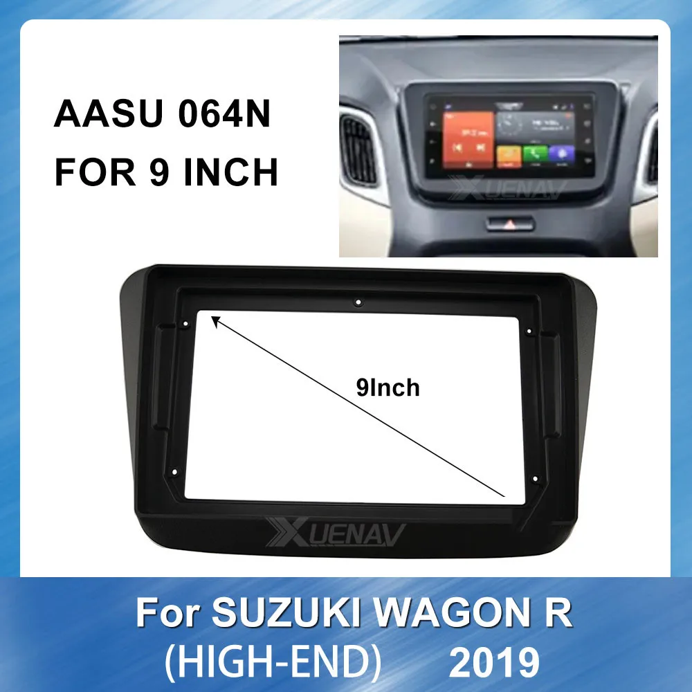 

9 дюймов Fasxia аудио автомобиля рама автомобиля Радио панель для Suzuki WAGON R ( HIGH-END) 2019 Автомобильная gps навигация, фриз автомобильный dvd рамки