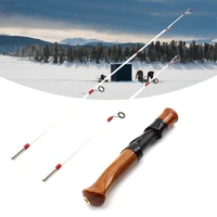 new 2 tips 52cm 72cm ice fishing rod winter fishing pole fishing rod blue silver golden outdoor fishing tackle fishing carp