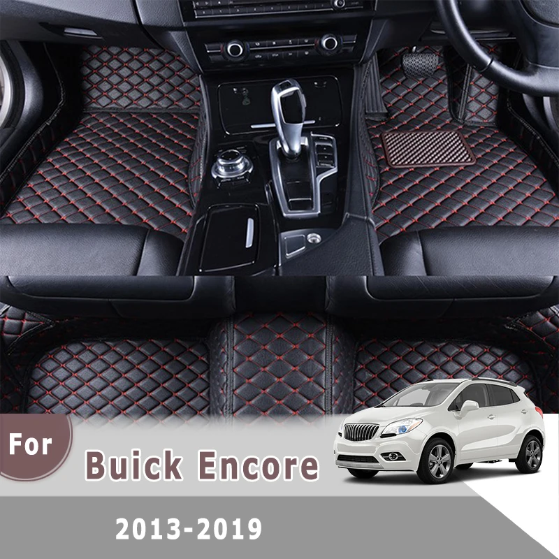 

RHD ковры для Buick Encore 2019 2018 2017 2016 2015 2014 2013 автомобильные коврики аксессуары для интерьеров