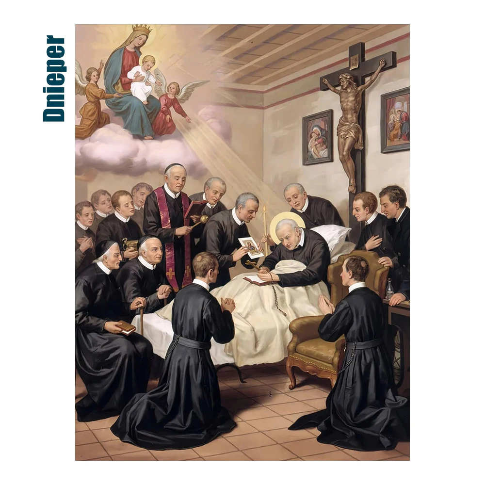 Dнепер католическое искусство сделай сам алмазная живопись священник молитвы