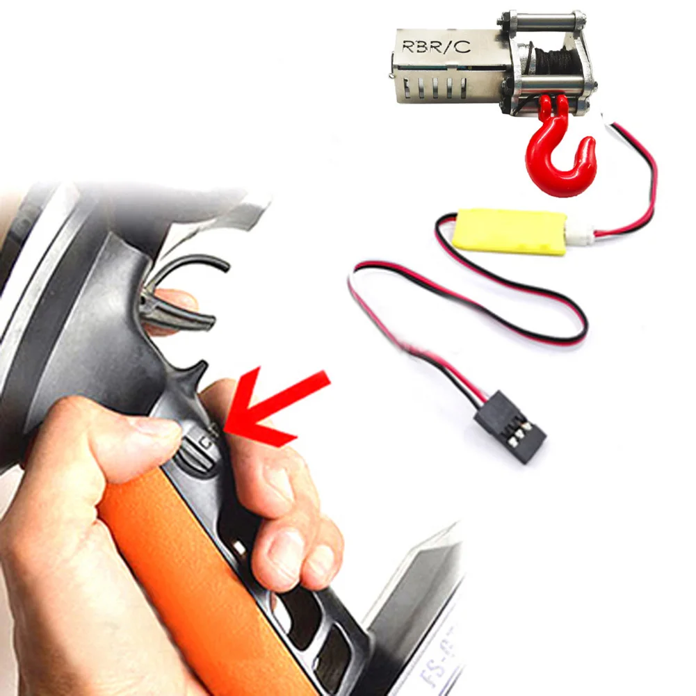 Миниатюрная лебедка на радиоуправлении небольшая сменная Автоматическая с