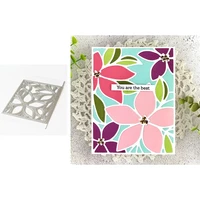 ornate floral die flower frame metal cutting dies for new diy scrapbooking album new craft embossing cards 2020
