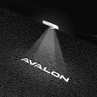 2 шт. Автомобильный Дверной светильник с логотипом AVALON, подсветсветильник для Toyota AVALON, автомобильный Стайлинг Toyota, декоративная лампа для Toyota AVALON, светильник