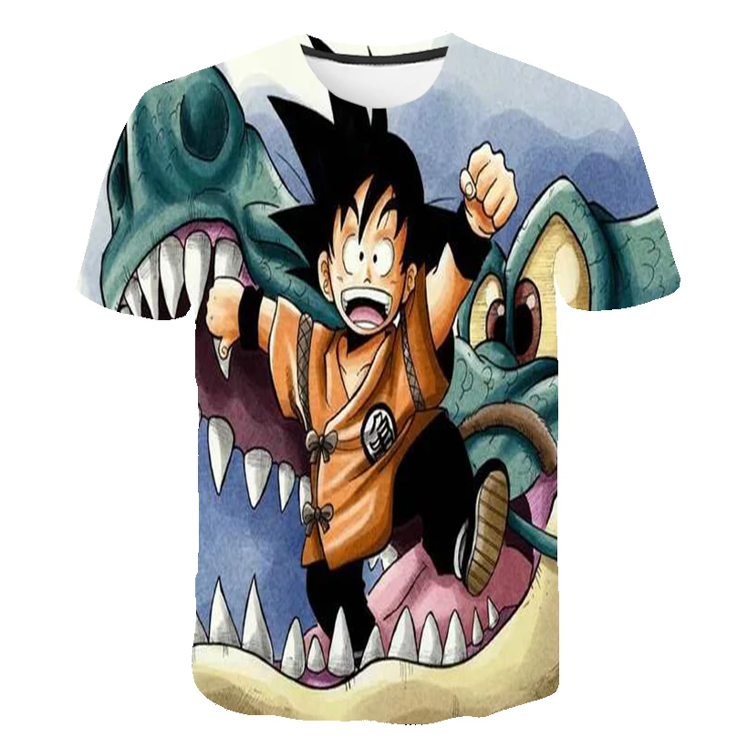 Подростковая футболка с 3D принтом для мальчиков и девочек Уличные Топы Футболка