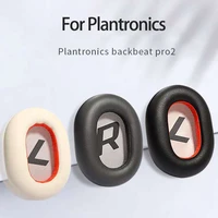 new replacement headsets ear pads for plantronics backbeat pro 2 wireless headphone ear pads soft leather memory sponge earmuffs