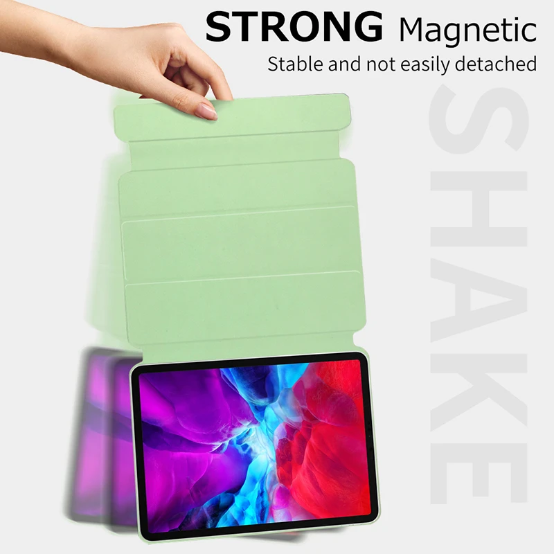 

2020 New iPad Pro 11 Bluetooth Keyboard Case 12.9 Inch Magnetic Smart Case With Keyboard iPad Pro 12.9 Inch Stand Cover shell