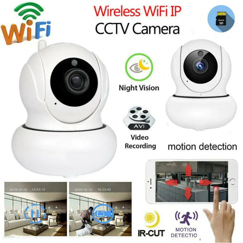 Новый Full HD 1080P IP беспроводная Wifi камера для домашней безопасности ИК ночного