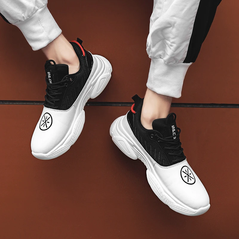 Низкие кроссовки для отдыха на открытом воздухе спортивные повседневная мужская