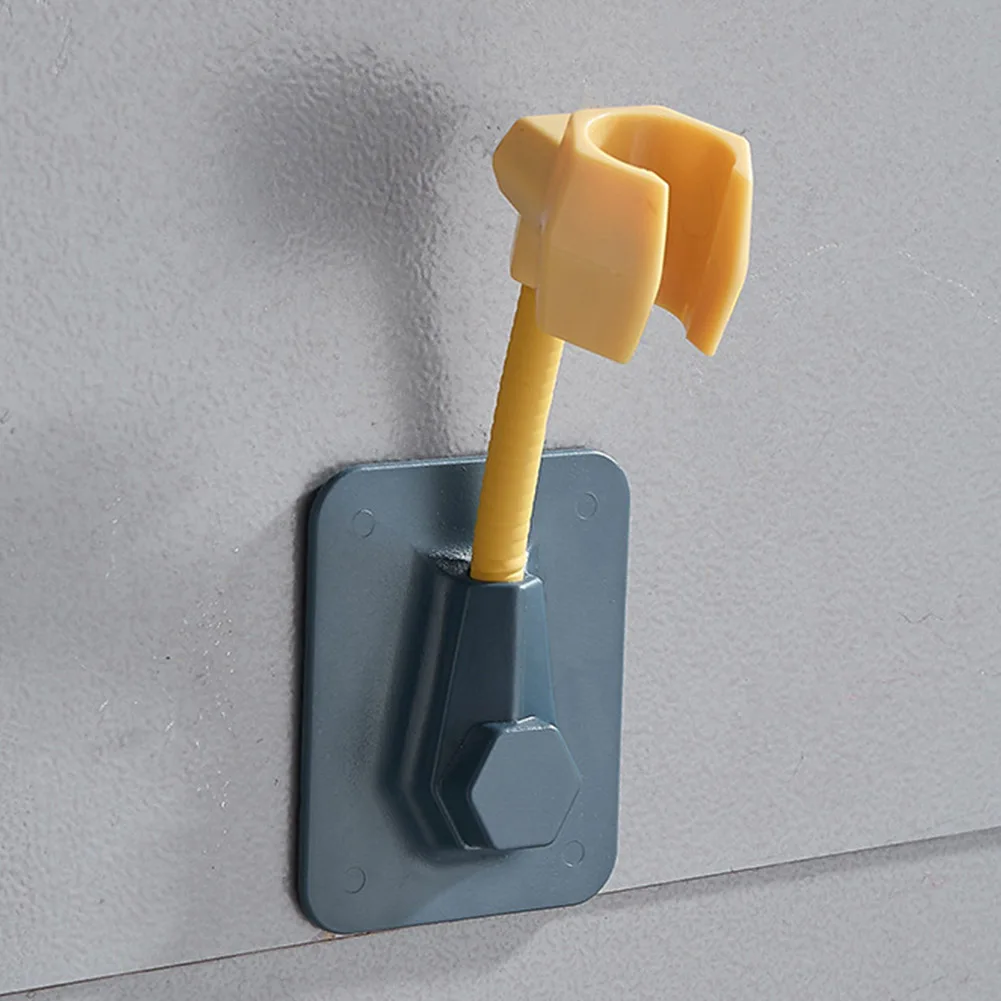 

Home 360 Degree Adjustable Waterproof Easy Install Space Saving Wall Mounted Toilet Hotel Shower Head Holder Storage Bracket