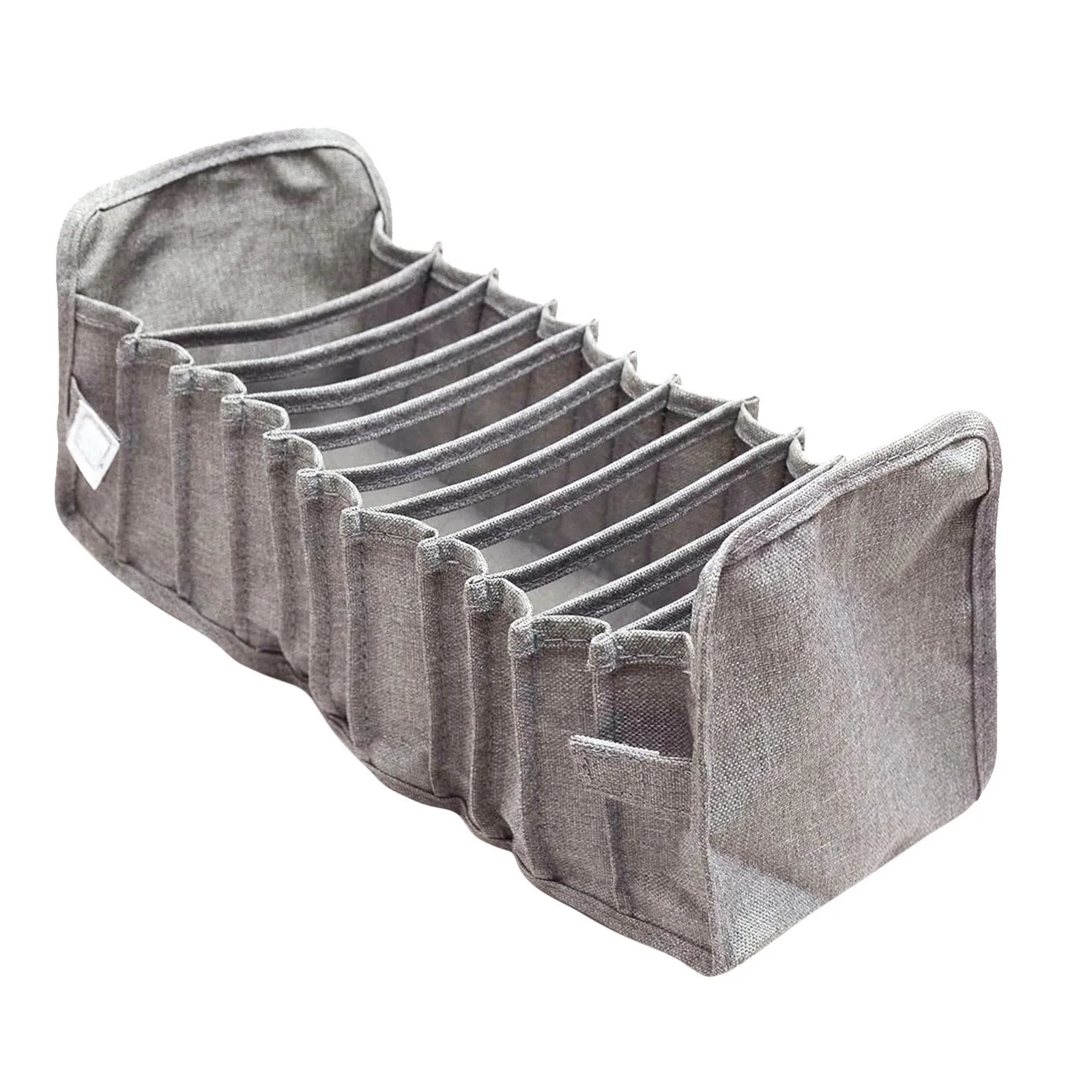 

Foldable Compression Underwear Storage Box Panty Socks Storage Grid Organizing Box Drawer Type Compartment Storage Organizer#632