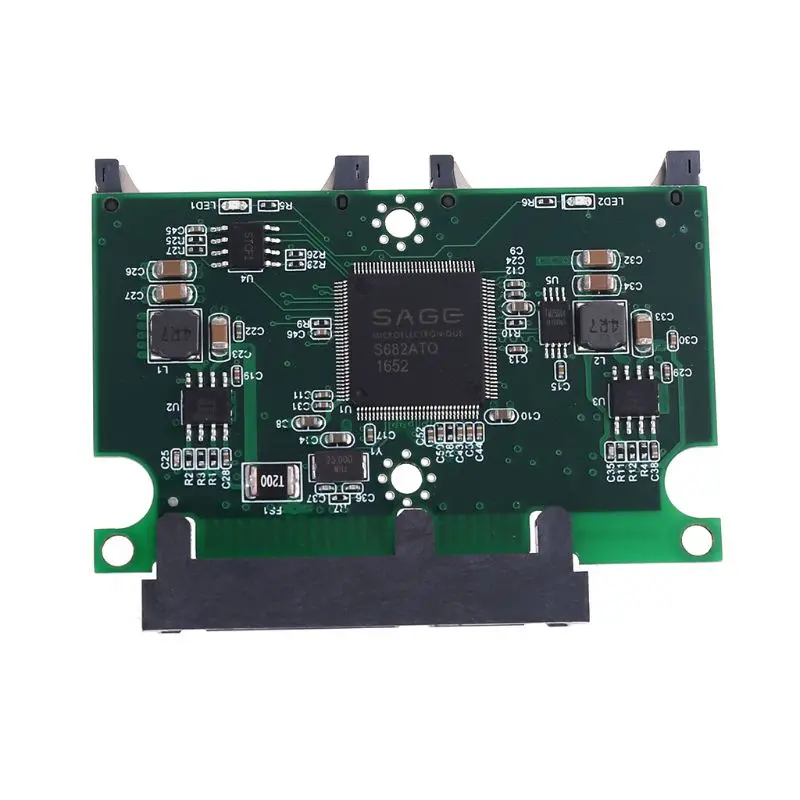 83XC 2 порта двойной SD SDHC MMC RAID к SATA адаптер конвертер с корпусом чехол для любой