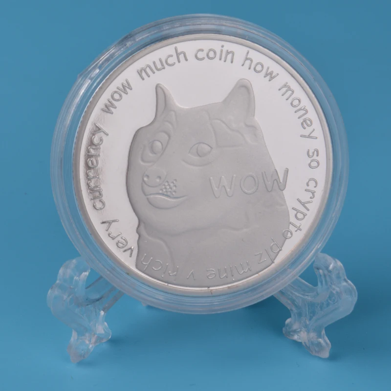 Позолоченные серебряные биткоины физическая металлическая Виртуальная монета