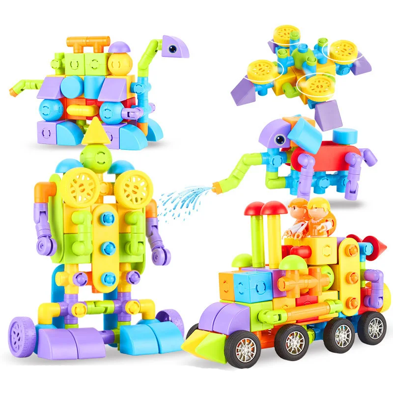 Мини-размер 3D Магнитный конструктор магнитные трубки обтягивающие игрушки