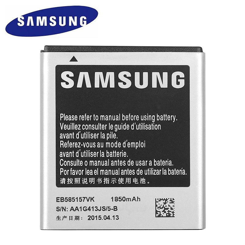 EB585157VK Samsung оригинальный новый аккумулятор для T989 i727 I9210 E120L E120S E110S Сменный