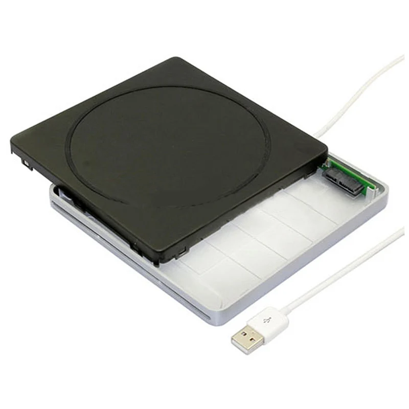 Слот в USB SATA внешний CD DVD/RW корпус привода Caddy чехол для Apple MacBook|Корпус жесткого