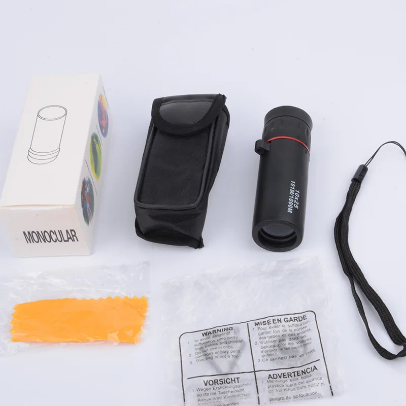 Высокомощный бинокль 30X25 Водонепроницаемый миниатюрный портативный военный