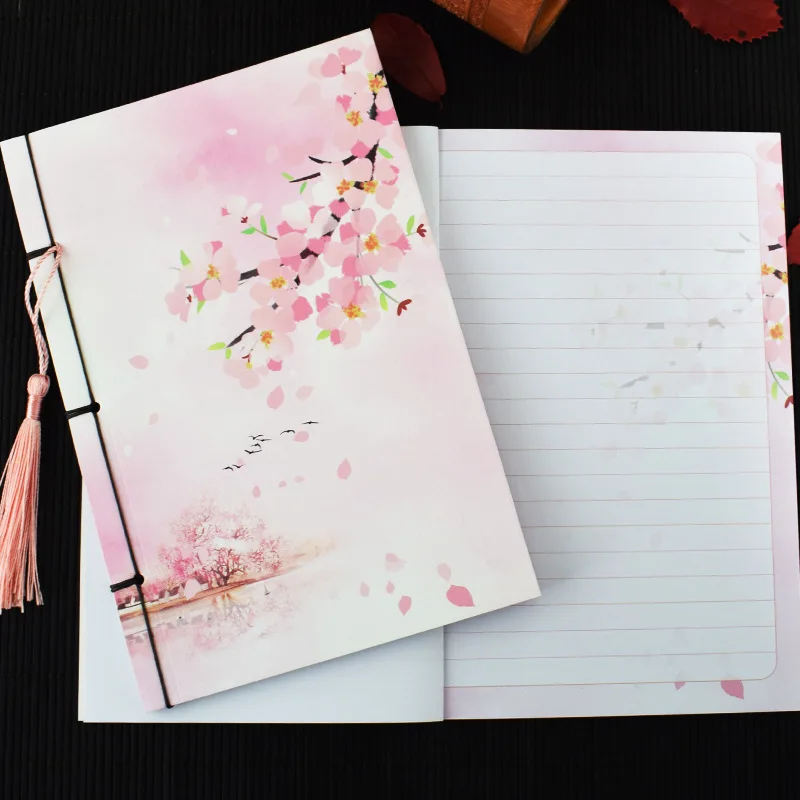 8 Hethrone 1 шт. китайский креативный блокнот для зарисовок Bullet journal милый Накручивающийся блокнот Еженедельный планировщик Канцелярские товары дневник для путешествий - Цвет: 8
