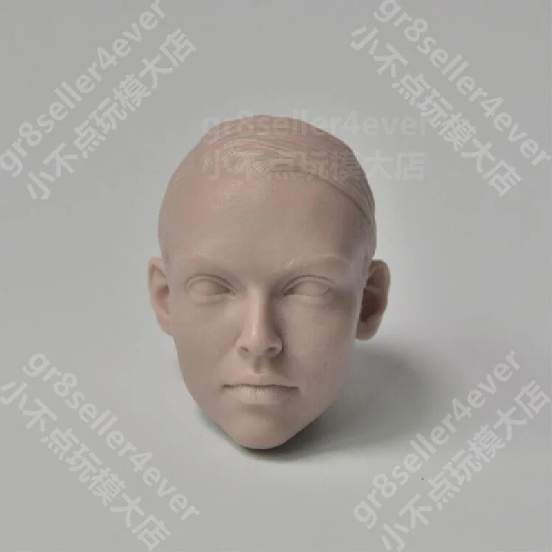Заготовка 1/6 масштаб офицер Второй мировой войны женская скульптура головы