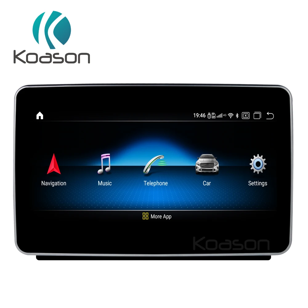 Автомобильный мультимедийный проигрыватель HD сенсорный экран 9 дюймов Android 10 0 GPS