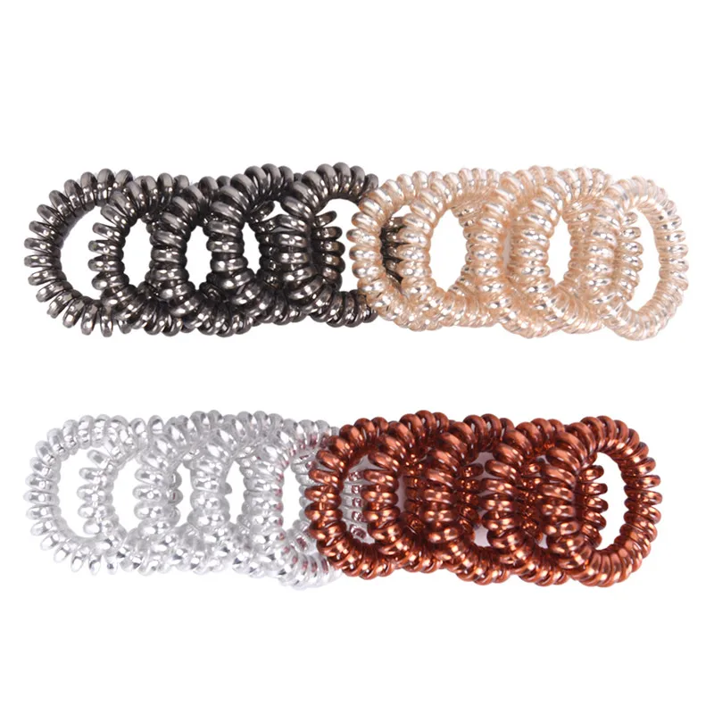 5 шт. разноцветные резиновые ленты для волос| |