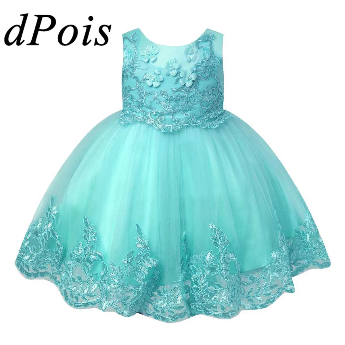 

2020 Infant Baby Girl Dress Baptism Party Christening Lace Pageant Vestido Toddlers Cosplay Princess Costume Birthday Dresses