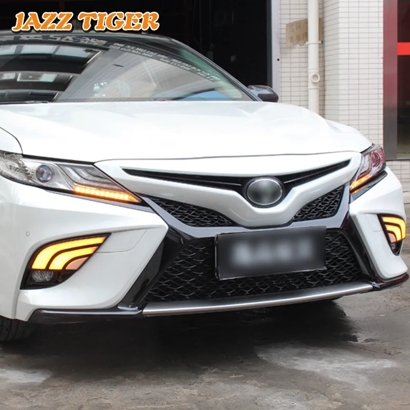 Джаз Тигр желтого течет поворотов Функция 12В дневные ходовые огни Светодиодный