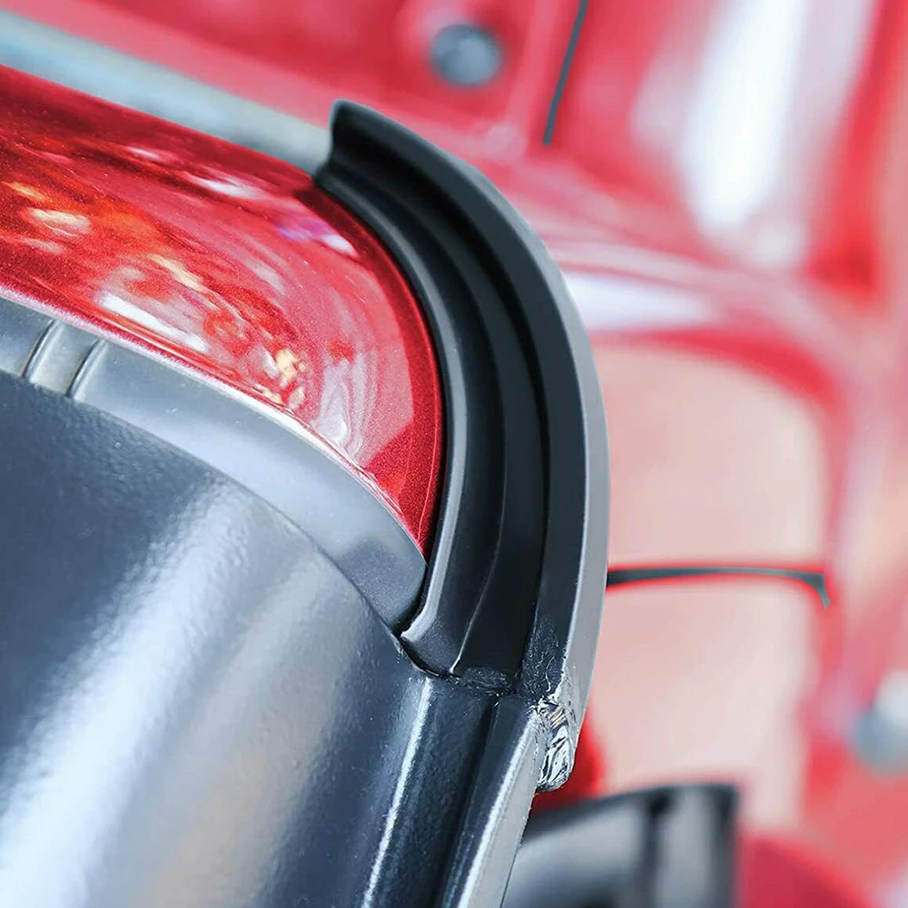 

2 Pcs Auto Parts Car Water Rain Rainwater Diversion Roof Drain Slot Fit for Jeep Wrangler JL 18-20 Gladiator JT Accessories