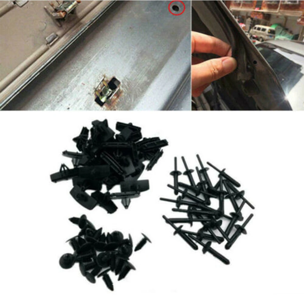 

Hot Sale 78 Pieces Of Fender Flare Hardware And Tool Clip Assembly Kit Suitable For Jeep Wrangler JK 2007-2017 Hybrid Buckle