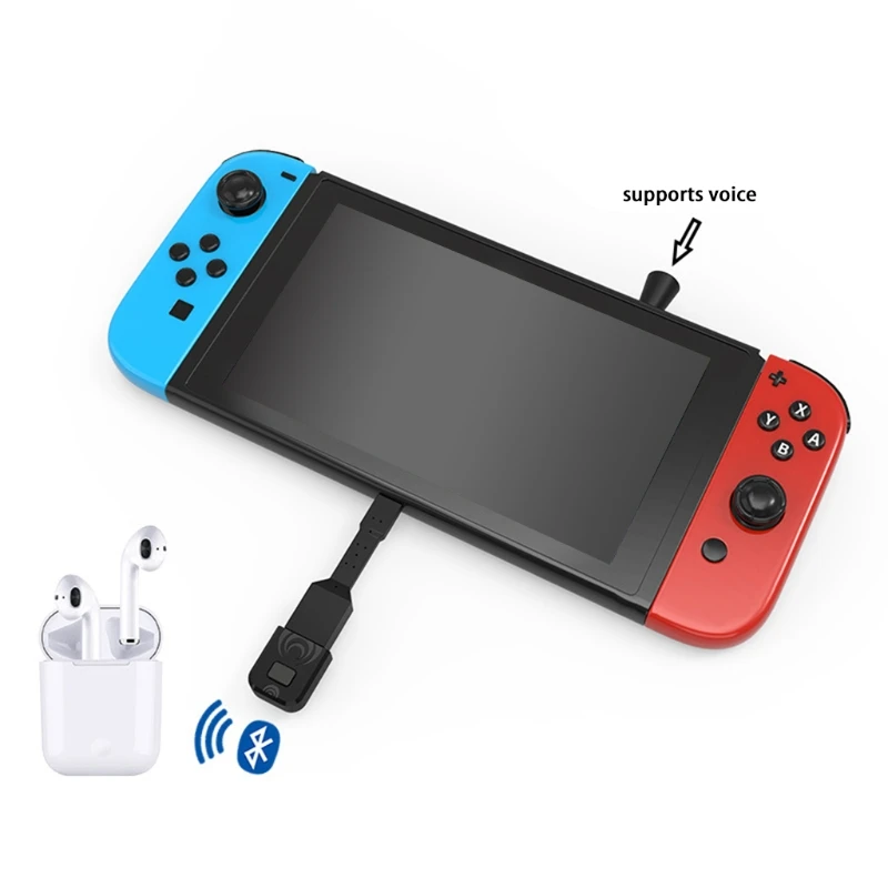 Применимый адаптер беспроводной гарнитуры Ps5 Bluetooth передатчик ПК компьютер Ps4/Sw