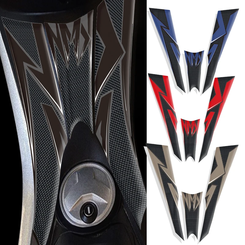 

Motorcycle 3D Carbon Fuel Tank pad Sticker Decal Emblem For Yamaha nmax155 n max 155 nmax 155 nmax Sticker Accessories