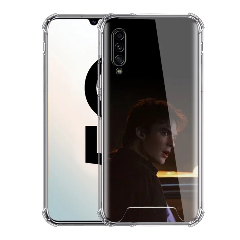 

Case For Samsung Galaxy A50 A70 A30 A40 A20 A10 A20e A20s A10s Capa Phone Cover Airbag Clear Soft Shell The Vampire Diaries
