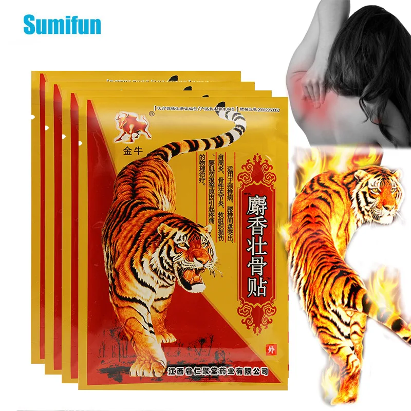 

8/24Pcs Tiger Balm Arthritis Rheumatoid Pain Relief Patches Effective Muscle Sprain Joint Analgesic Stickers Medical Plasters