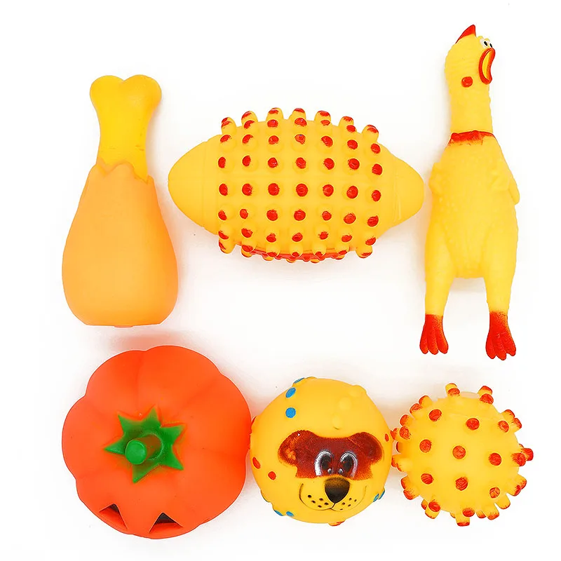 Игрушка для собак вокальная игрушка Высококачественная визжащая курица прочная