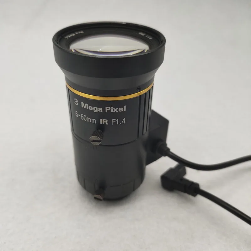 3MP мегапиксельная HD 1/2. 7 &quot5-50 мм DC Авто Ирис варифокальный ИК CCTV Объектив CS