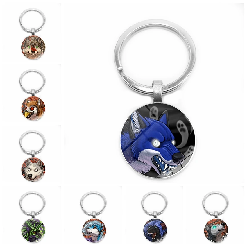 2019 Горячая Новинка ручной работы Милая голова героя мультфильма свирепый ключ с