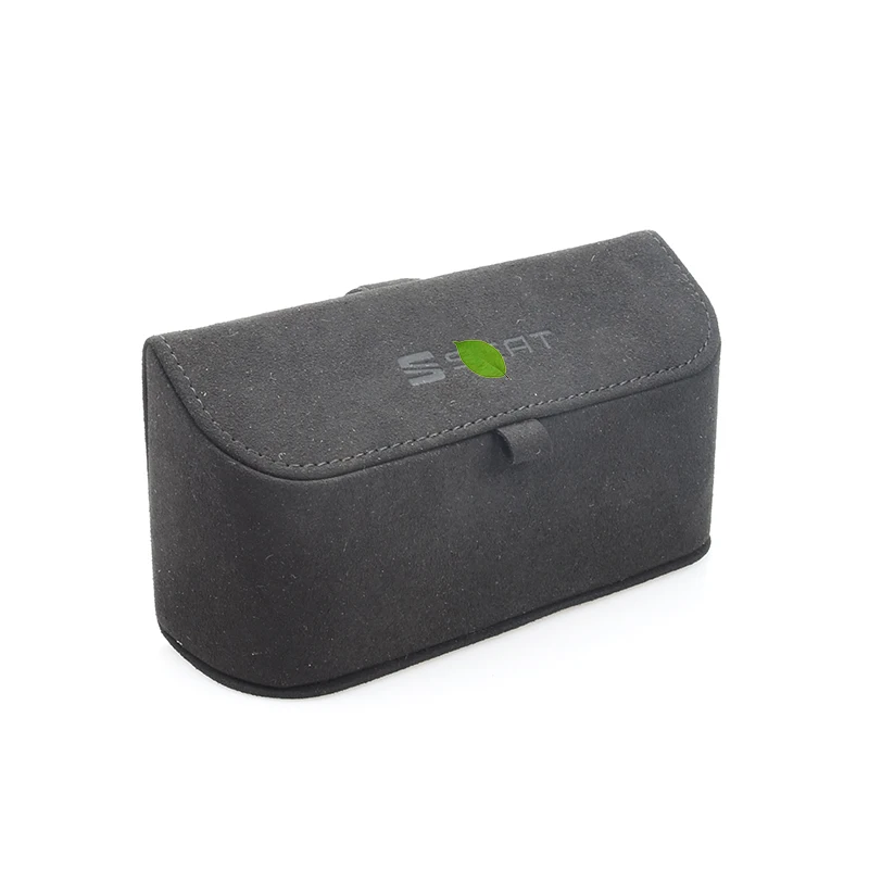 

Suede Glasses Case SEAT Logo Glasses Storage Clip for Seat Ibiza Leon Ateca Exeo Altea Alhambra Toledo Accessories