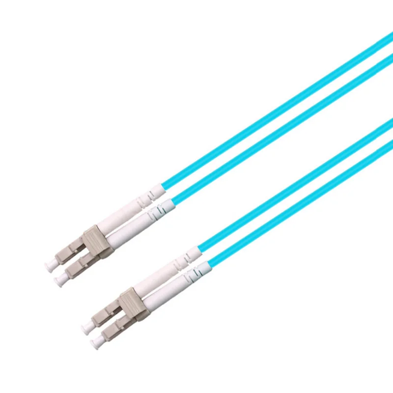 10G OM3 Fiber Optics Fiber Patch Cord LC UPC-LC UPC Multimode Duplex 2.0mm Or 3.0mm Optical Cable Pigtails