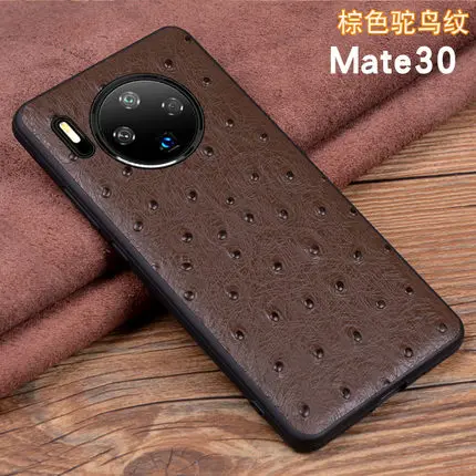 5 Модные крокодиловые аксессуары для телефонов, чехол для huawei mate 30, тонкая задняя защитная оболочка для huawei mate 30 Pro 30Pro - Цвет: 5