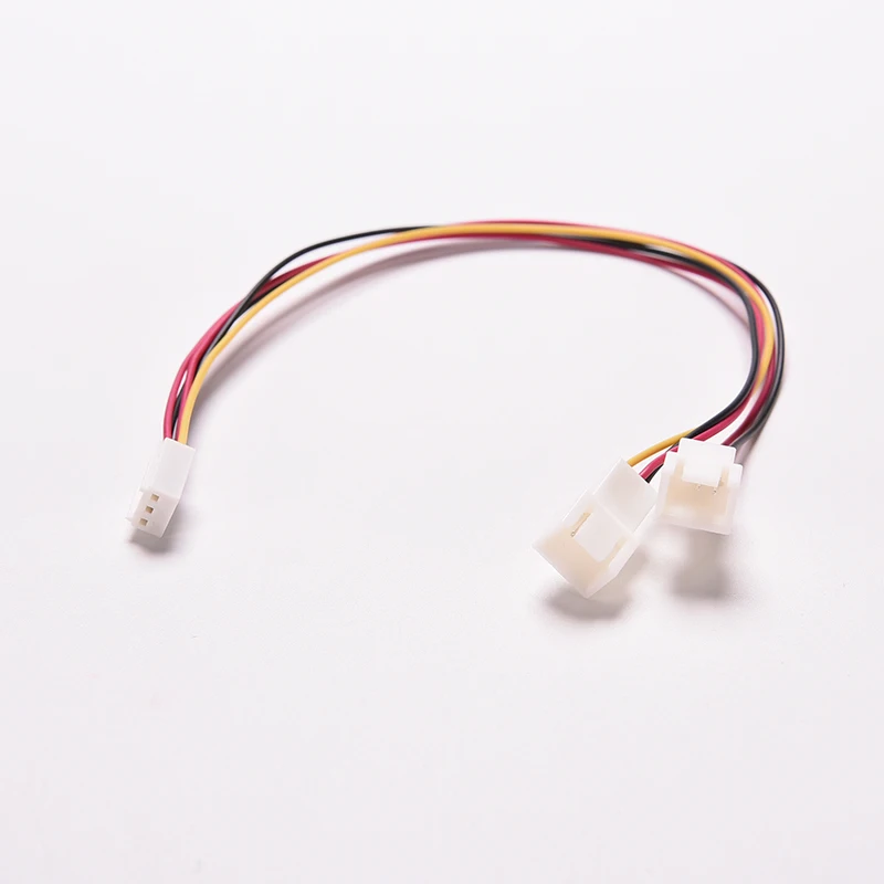 

3 Pin PC Computer Case Fan Power Y Splitter Cable Lead 1 Female to 2 Male Motherboard Connector 15cm 3pin to 3pin 1 to 2 spliter