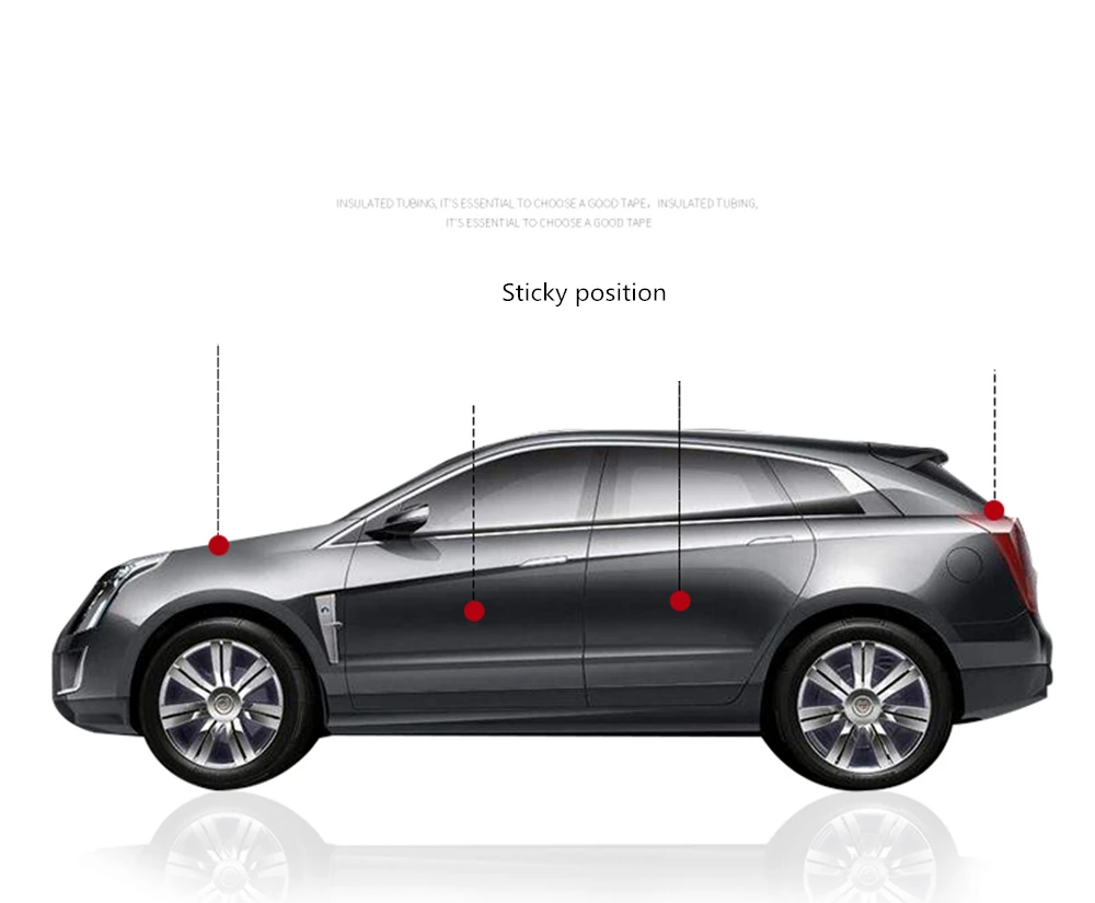 Автомобильная шумоподавляющая Толстая флокирующая ткань плюшевая лента