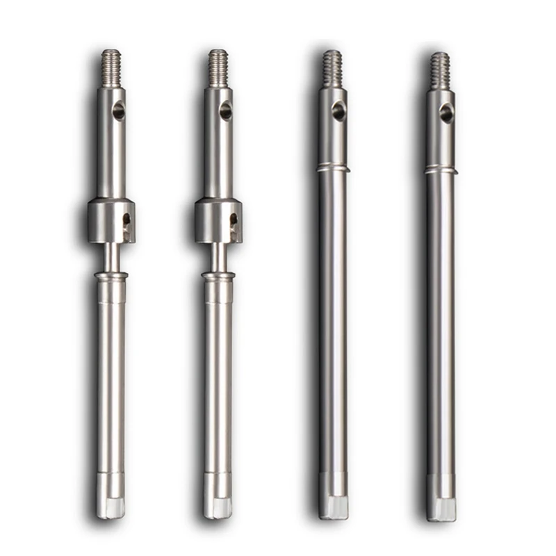 

Для Axial SCX24 90081 1/24 RC Гусеничный автомобиль стальной металлический передний и задний мост приводной вал CVD обновленные детали аксессуары