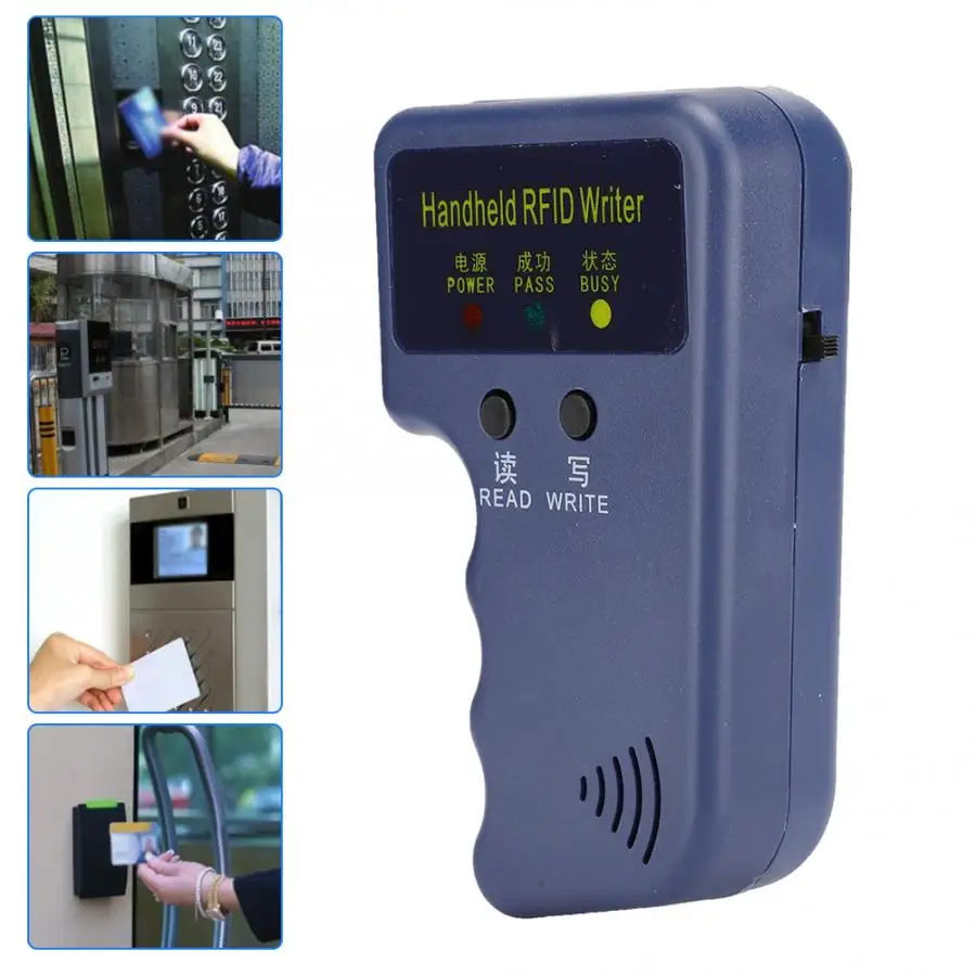 Ручной RFID Дубликатор EM4100 125 кГц записывающее устройство программатор