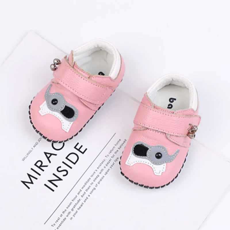 Leather Baby Shoes For Girl Soft Sole Brand Infant Months Autumn Boots 2019 First Walkers Footwear |