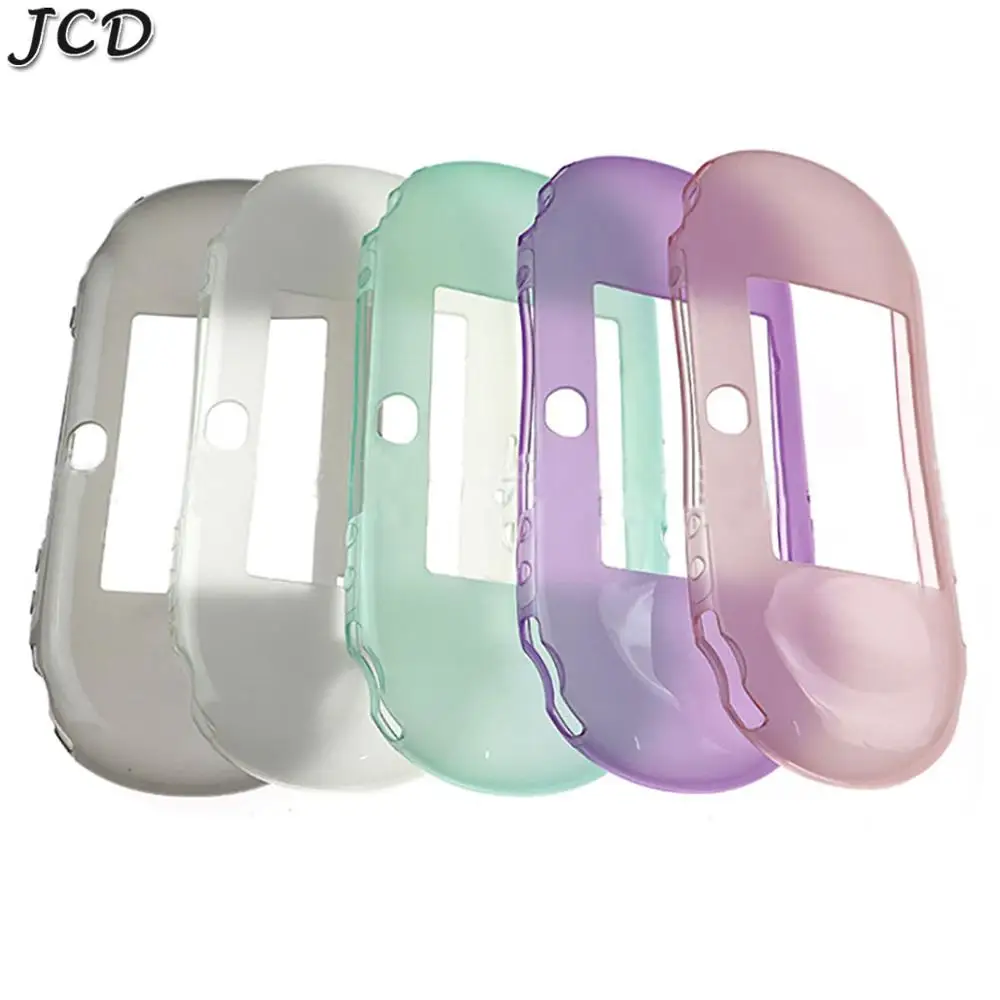 

JCD Silicone TPU Soft Protective Cover Shell for psv2000 Psvita PS Vita PSV 2000 Console Full Body Protector Skin Case