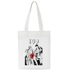 Сумка для покупок Yaoi Bl, аниме тоут в стиле унисекс, модная дорожная холщовая Сумочка для шоппинга, белая пляжная сумка