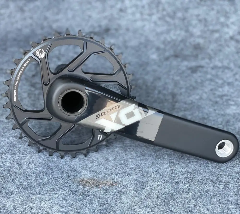 SRAM FC X01 Eagle GXP DESCENDANT 1X12 12 скоростная 34T велосипедная цепь 170 мм MTB пластина из